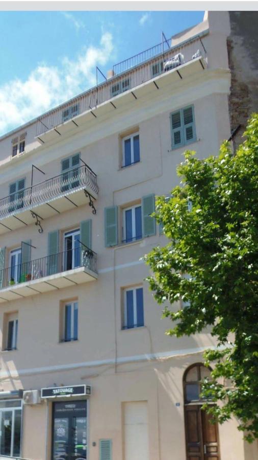 Appartement Vue Mer Et Iles Italiennes Bastia  Buitenkant foto